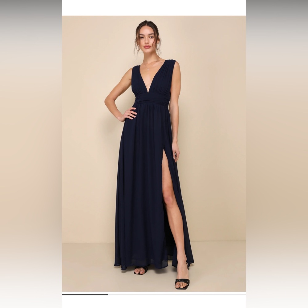 NWT! Lulus Heavenly Hues Maxi Dress sz M